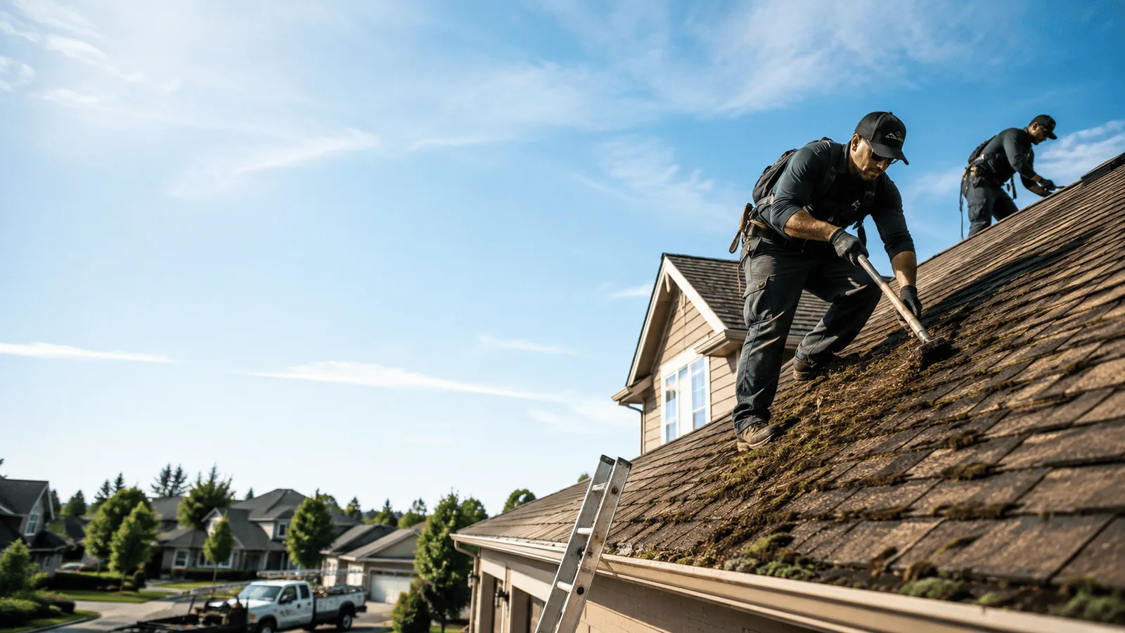 Roof Moss Removal in Attleboro, MA near me